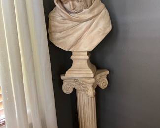 Bust and column