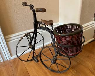 Wrought Iron Tricycle
