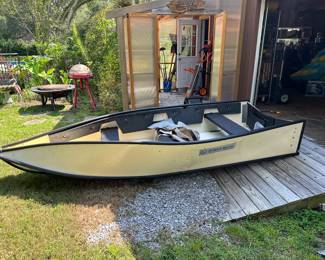 Alpha Series by Porta-Bote folding boat with trolling motor