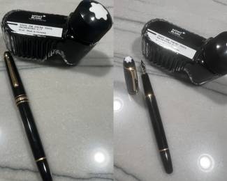 Mont Blanc Fountain  Pen with 14k nib and ink