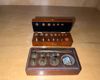Weights for. Apothecary Balance Scale 