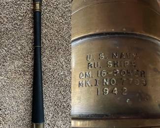 World War II 1942 Mark 1 Quartermaster's Spy Glass