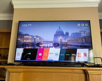 70" LG smart TV