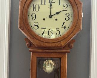 Oak Regulator Clock