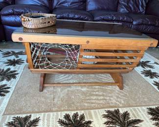 Lobster trap coffee table 