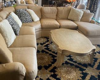 Vanguard Furniture Company Sofa sectional Four Pieces left Arm Sofa, middle wedge, armless love seat and chaise lounge