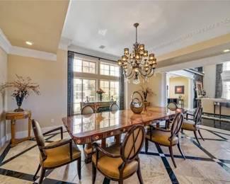 12 ft Dining Table and 8 chairs