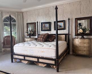 King Size Four Poster Bed Stearns And Foster King Size Mattress