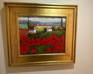 Farmed originals on canvas 31" x35"