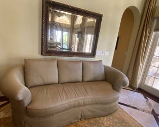 Green Bernhardt Sofa/Setae 95" x 48"