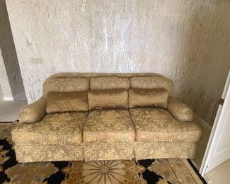 Furniture South Overstuffed Woodmark Sofa