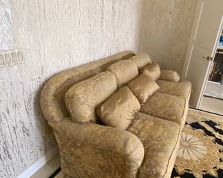 Furniture South Overstuffed Woodmark Sofa