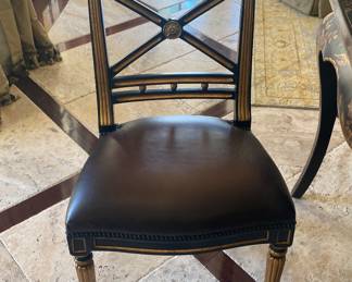 Set of Four Theodore Alexander Style Chairs