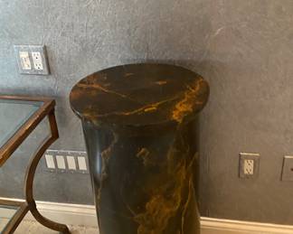 Faux Marble pedestal