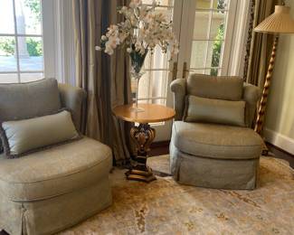 Green Bernhardt Chairs 39" x 41"