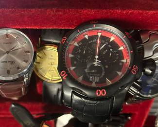 Invicta and Fossil Watches