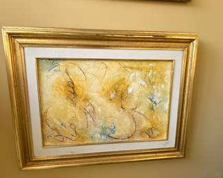 Karla Reyes Signed Original Framed Art 