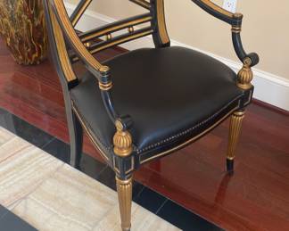 Set of Four Theodore Alexander Style Chairs