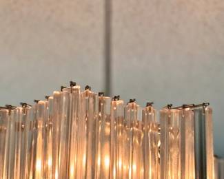 MCM Glass Chime Chandilier