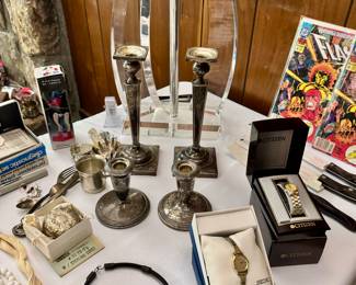 Jewelry, sterling silver YO YO and more