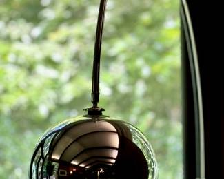 Chrome MCM Lighting with marble base