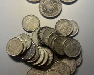Canadian 80% Silver Dimes and Quarters