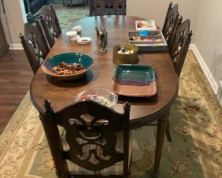 Table with 6 Chairs $400 available for pre-purchase