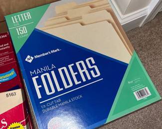 Manila Folders
