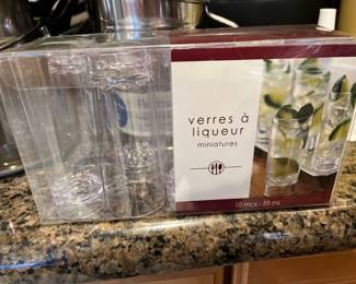 Mini Cordial Glasses 