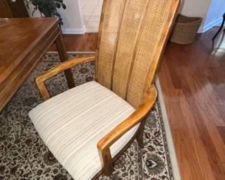 Caned Back Dining Chair 