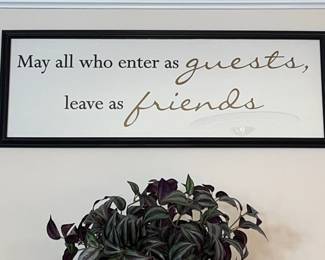 Inspirational Quotes Wall Plaque