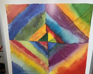 Wassily Kandinsky Style Colour Study 