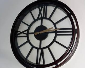 Roman Numerals Wall Clock 22" 