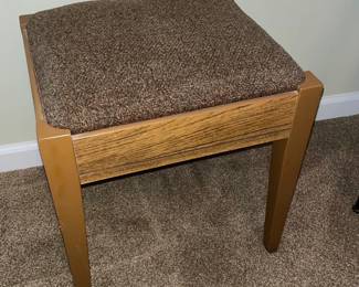 Mid Century Singer Sewing Stool 