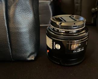 MINOLTA MAXXUM 50mm 1.7 Lens 