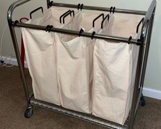 Rolling Laundry Hamper 