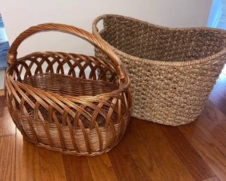 woven baskets