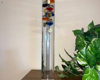 Galileo Glass Thermometer