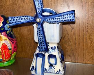 Delft Blue Windmill 