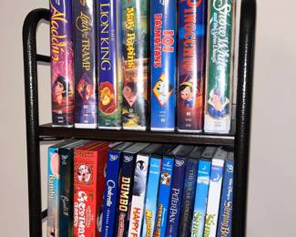 VHS and DVD Disney Movies 
