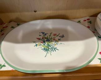 CORELLE vintage corningware My Garden 