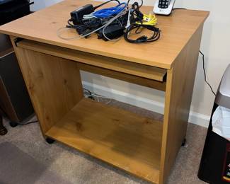 Danish Mid Century Modern Teak Cart