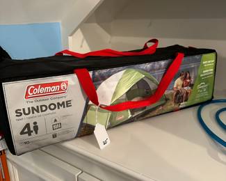 C81 - $20. Coleman Sundome 4 person tent.