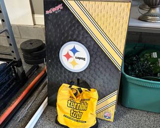 C130 - $30 Steelers Cornhole Game.