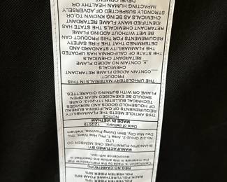 C3 - $75. Single Chair. Purchased 2019. Measures 21.5" x 25.5" x 33" tall. Light Grey color. Excellent Condition.