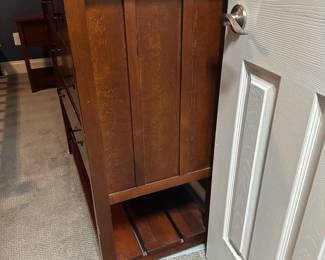 C47 - $275. Pottery Barn Kids Dresser. Measures 42" long x 19" deep x 40.75" tall. All drawers slide. Top and front show a bit of wear. Overall good condition.