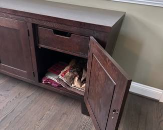 C10 - $350. Ethan Allen Buffet - Horizons Collection. Measures 68.5" wide x 19" deep x 32" tall. Doors / Drawers all work as they should. Very good condition!