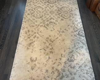 C17 - $75. Lexington Marble Wool Entry Rug. Measures 3'6" x 5'6". This one has a bit more wear than the runner because it's right inside the door. Still good condition with lots of use left!
