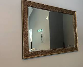 C106 - $45. Framed Mirror measures 41" x 29.5"