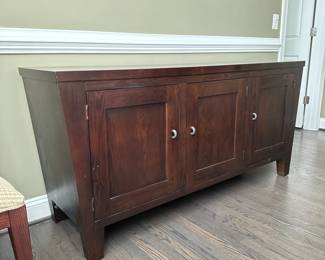 C10 - $350. Ethan Allen Buffet - Horizons Collection. Measures 68.5" wide x 19" deep x 32" tall. Doors / Drawers all work as they should. Very good condition!